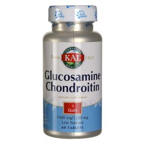 Kal Glucosamina condroitina 3 Diárias 60 Tabletes