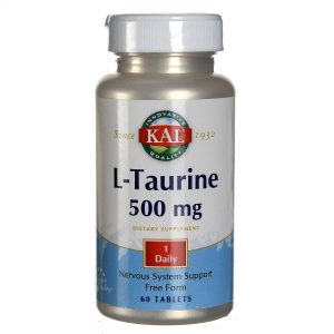 Kal, L-Taurina 500 mg - 60 Comprimidos