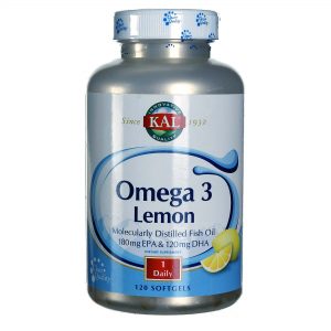 Kal Omega 3 Limão 120 Cápsulas