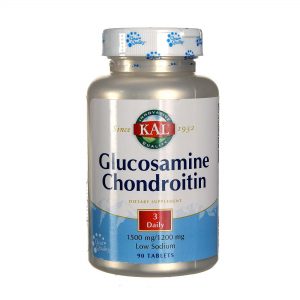 Kal Glucosamina condroitina 3 Diárias 90 Tabletes