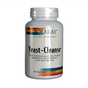 Solaray, Purificado de Levedura - 90 Cápsulas Vegetarianas