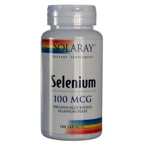 Solaray Selênio 100 mcg 100 Cápsulas