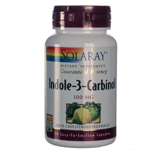 Solaray, Indol-3-carbinol 100 mg - 30 Cápsulas