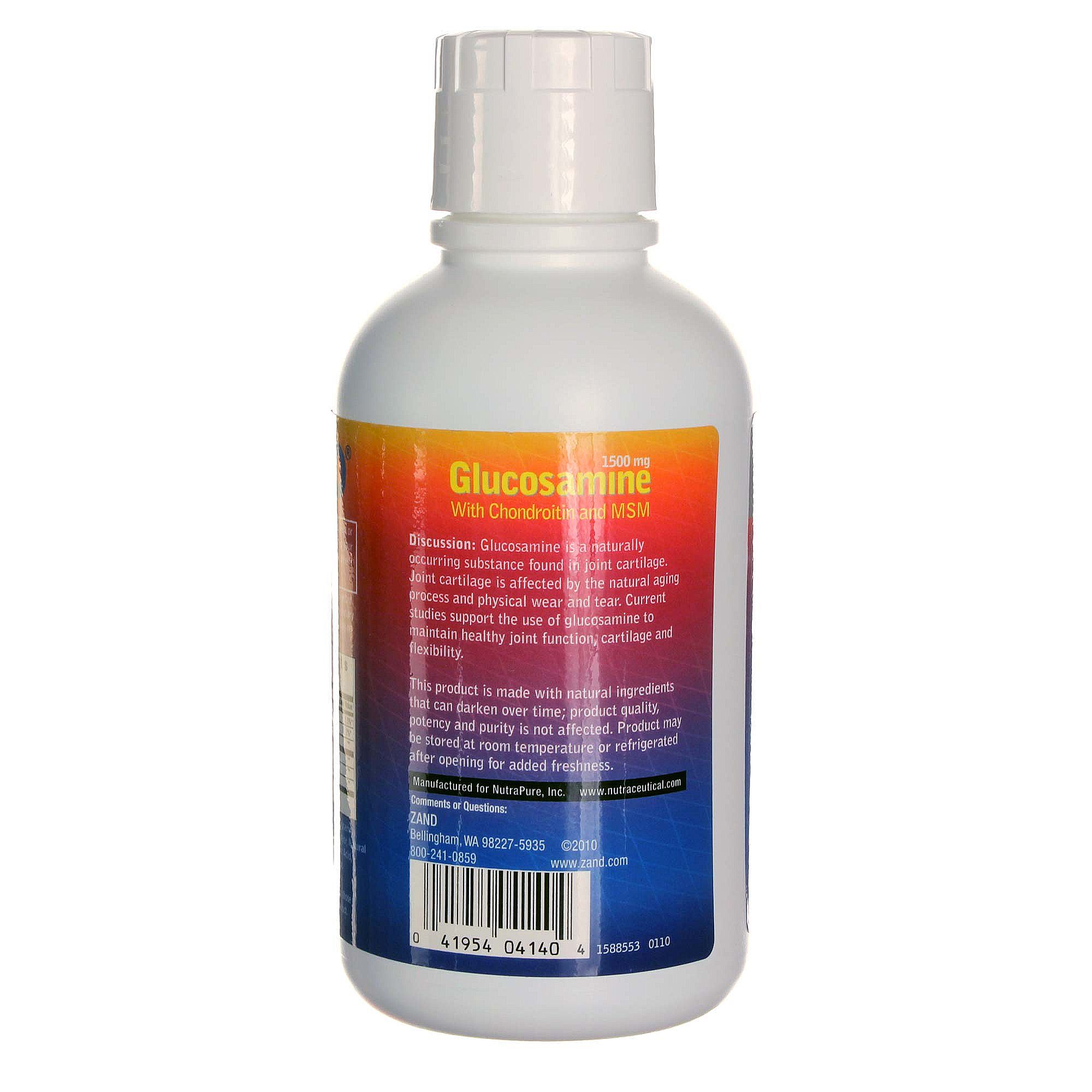 Zand Glucosamina líquido misturado Berry 16 fl oz - Imagem 3