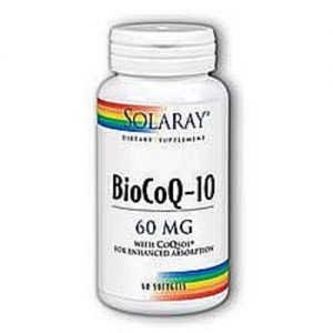 Solaray BioCoQ10 60 mg 60 Cápsulas