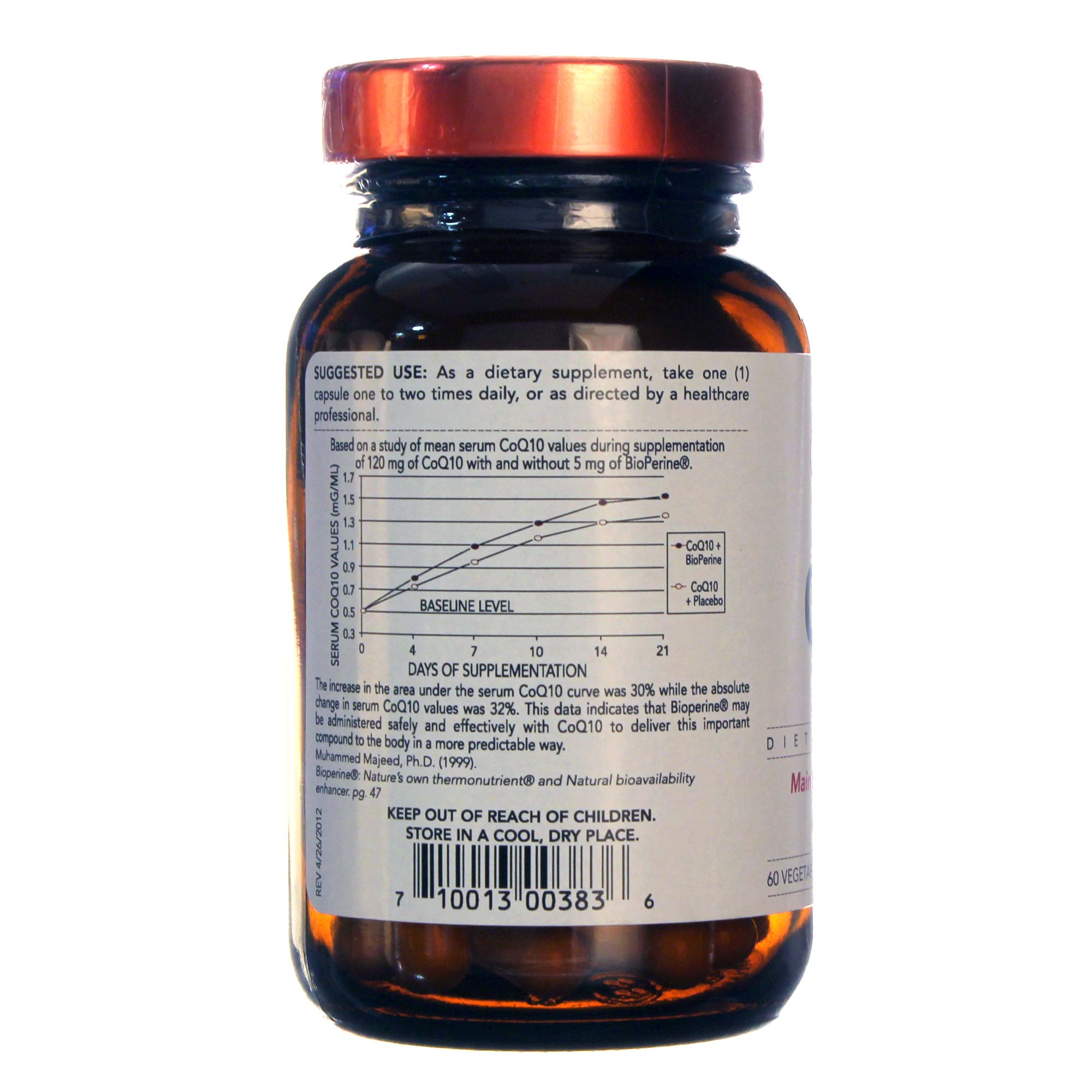 Olympian Labs, CoQ10 300 mg - 60 Cápsulas - Imagem 3
