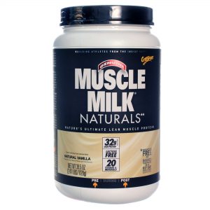 CytoSport, Mix de Proteínas Muscle Milk®, Baunilha - 2.47 lbs/ 1120 g