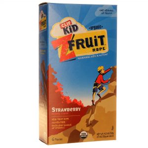 Clif Bar Kid Orgânica Z Fruit Corda Morango 6-0,7 oz Barras