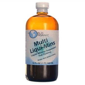 World Organic, Multiminerais Líquido - 500 ml
