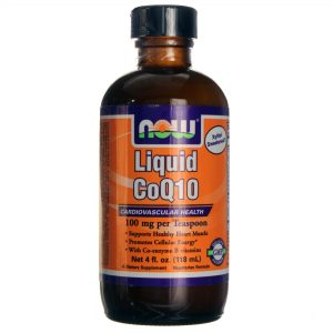 Now Foods, CoQ10 Líquido - Sabor Laranja - 118mL (4 fl oz)