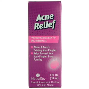 Acne Relief sem sabor Natra-Bio 30 ml