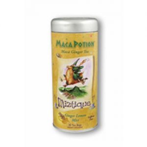FunFresh Foods, Maca Potion™ Chá de Maca e Gengibre, Sabor Névoa de Limão - 25 Saquinhos de Chá