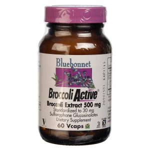 Bluebonnet Nutrition, Active® Extrato de Brócolis - 50 Cápsulas Vegetarianas