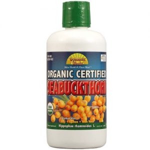 Dynamic Health Laboratories, Mistura de Suco de Espinheiro Marítmo Orgânico - 1 L (33,8 fl oz)