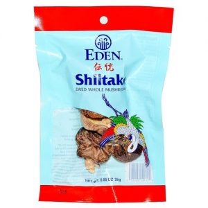 Eden Foods, Cogumelos Inteiros Shiitake - 25g