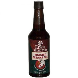 Eden Foods, Óleo de Gergelim Torrado - 5 fl oz (296mL)