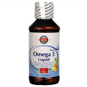 Kal Omega 3 Líquido Citrus 4 fl oz