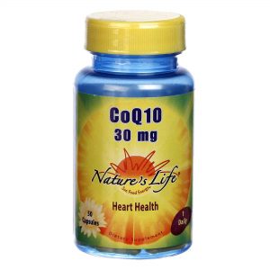 Nature's Life CoQ10 30 mg 60 Cápsulas