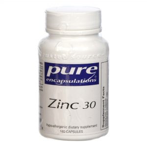Pure EnCápsulasulations Zinco 30 180 Cápsulas Vegetarianas