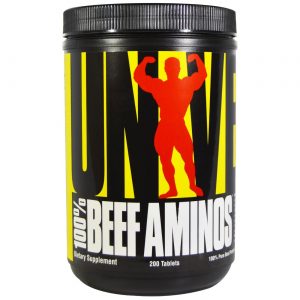 Universal Nutrition Beef Aminos 200 Tabletes