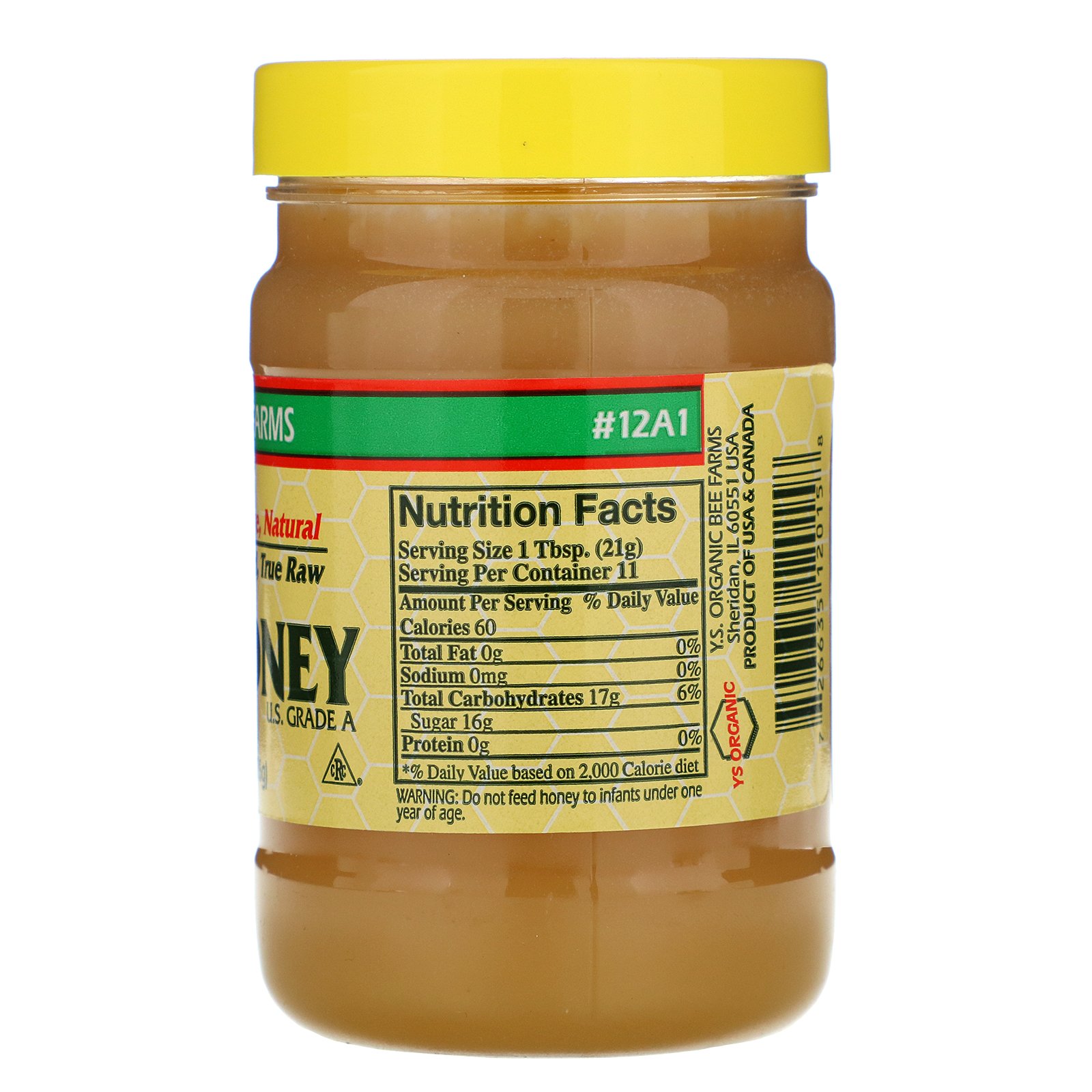 Y.S. Eco Bee Farms, Mel natural, 8,0 oz (226 g) - Imagem 2