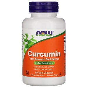 Now Foods, Curcumina, 60 Cápsulas Vegetais