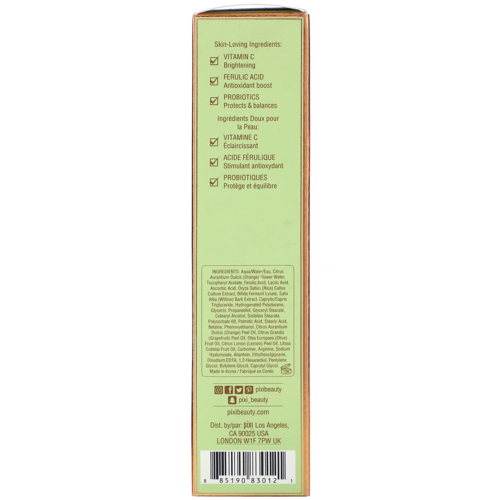 Pixi Beauty, Skintreats, Vitamin-C Lotion, Brightening Moisturizer, 1.7 fl oz (50 ml) - Imagem 3