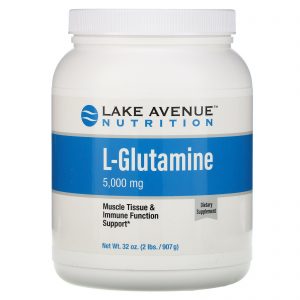 Lake Avenue Nutrition, L-Glutamine Powder, Unflavored, 5,000 mg , 32 oz (907 g)