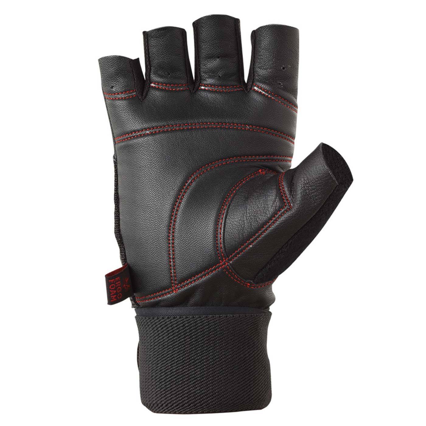 Valeo, Luvas de Levantamento Wrist Wrap - Cor Preta - 1 par de luvas - Imagem 2
