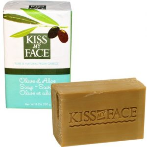 Kiss My Face, Sabonete em Barra, Oliva & Aloe - 230 g
