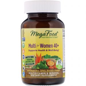 MegaFood, Multi for Women 40+, 60 Tablets