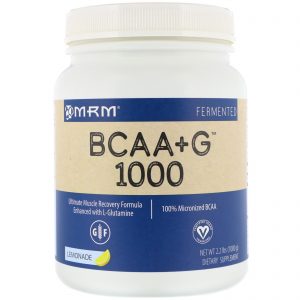 MRM, BCAA + G 1000, Limonada, 2,2 lbs (1000 g)