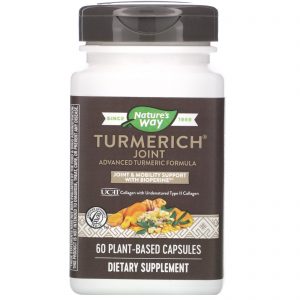 Nature's Way, Turmerich, Articulações, 400 mg, 60 Cápsulas à Base de Plantas