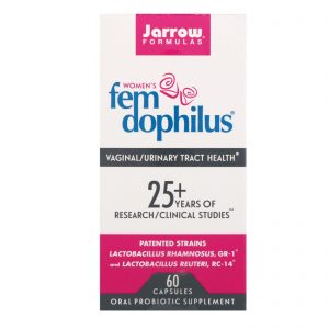 Jarrow Formulas, Fem Dophilus feminino, 60 cápsulas