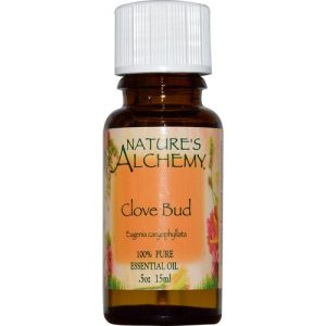 Nature's Alchemy, Óleo Essencial de Cravo-da-índia - 100% Puro - 0,5 fl oz (15mL)