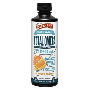 Barlean's, Total Omega com Creme de Laranja - 454g