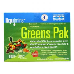 Trace Minerals Research Verdes Pak Berry 30 Pacotes