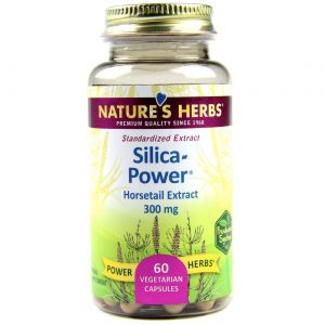 Nature's Ervas Sílica Energia 60 Cápsulas