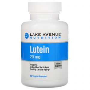 Lake Avenue Nutrition, Lutein, 20 mg, 60 Veggie Capsules