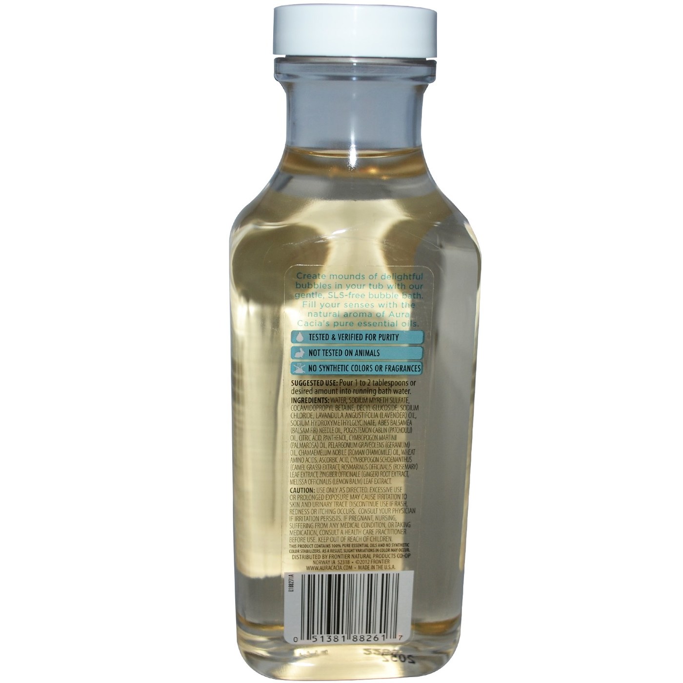 Aura Cacia Bubble Bath Tranquilidade 13 onças - Imagem 2