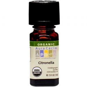 Aura Cacia Ess óleo de citronela OG2 0,25 onças