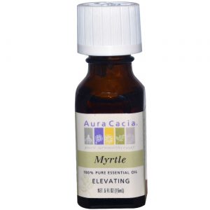 Aura Cacia Óleo Essencial Myrtle 0,5 onças