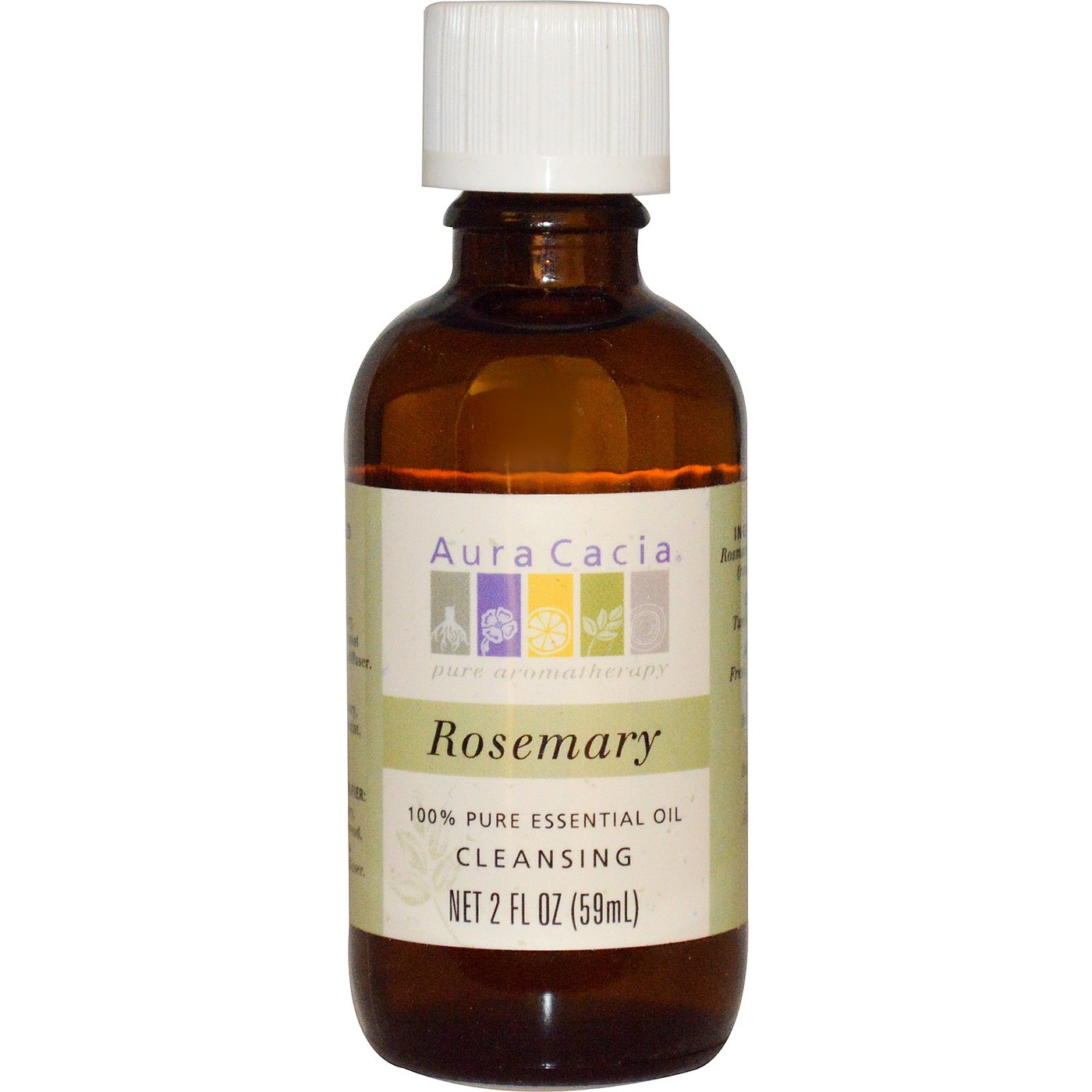 Aura Cacia Óleo Essencial Alecrim 2 onças
