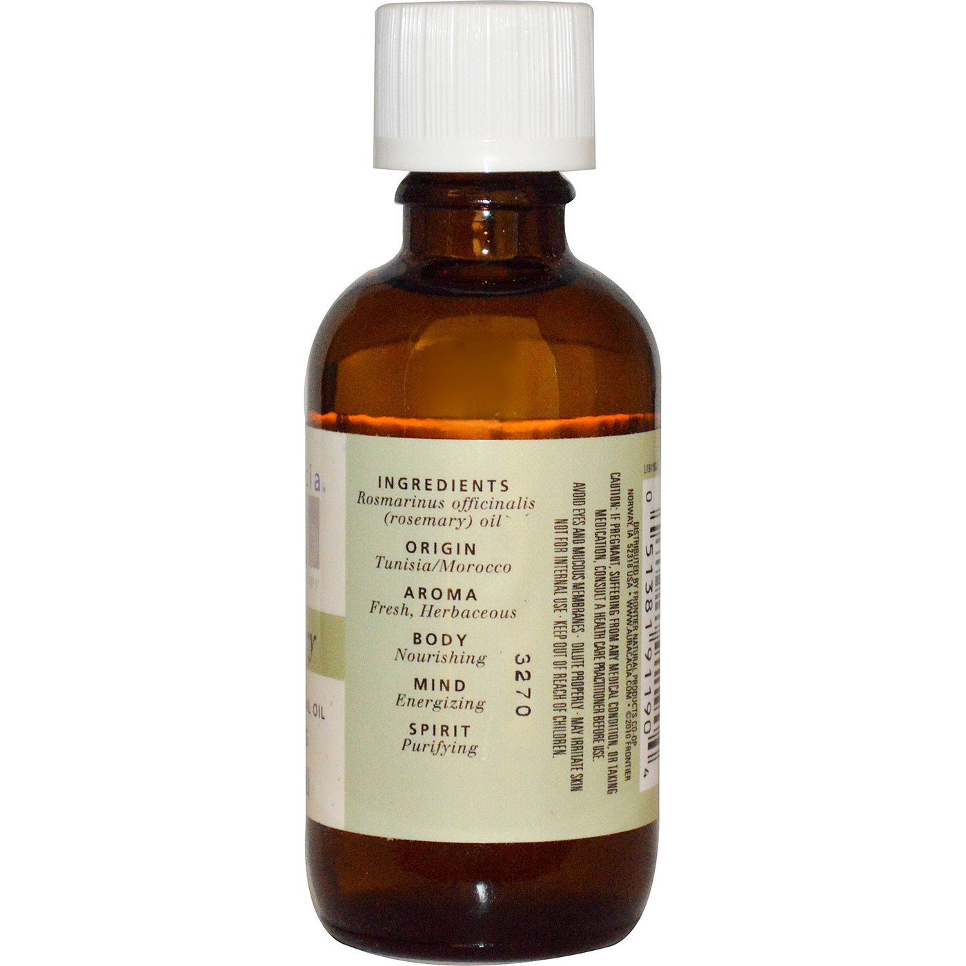 Aura Cacia Óleo Essencial Alecrim 2 onças - Imagem 2