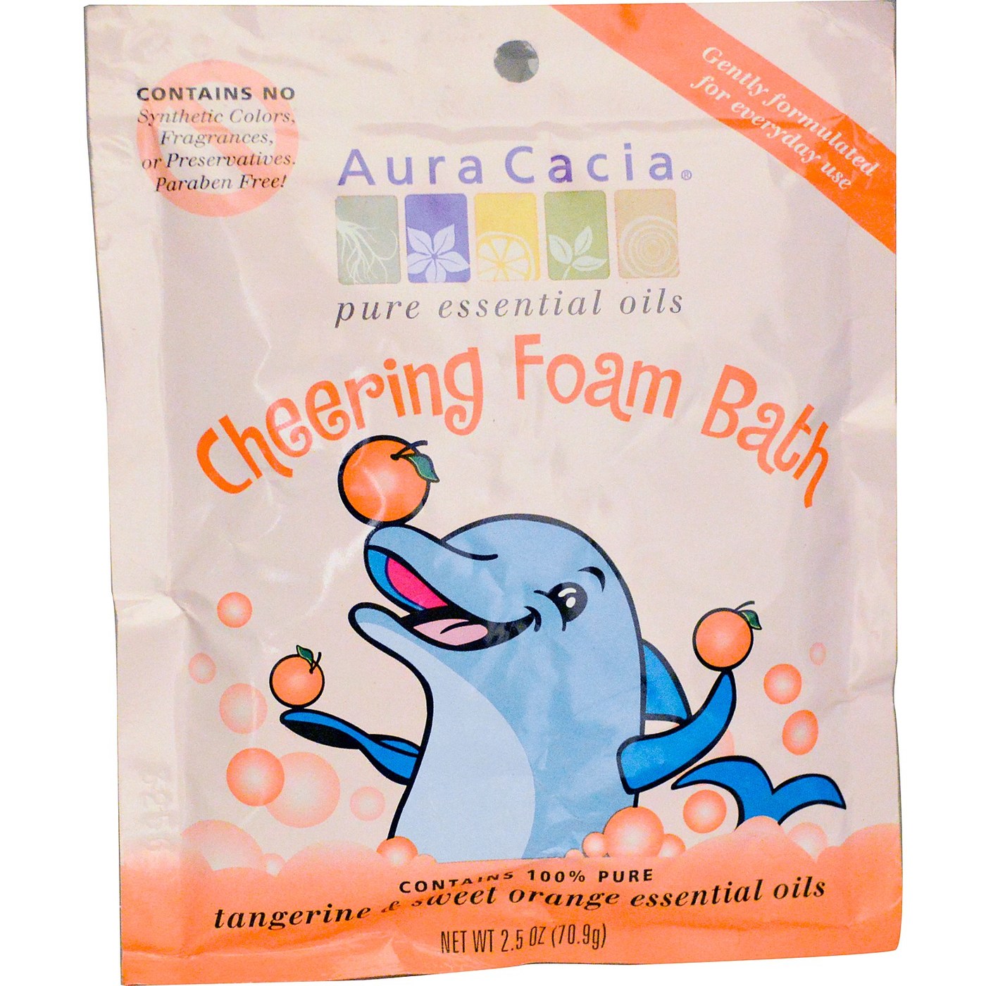 Aura Cacia Crianças Espuma de Banho Torcer 2,5 onças