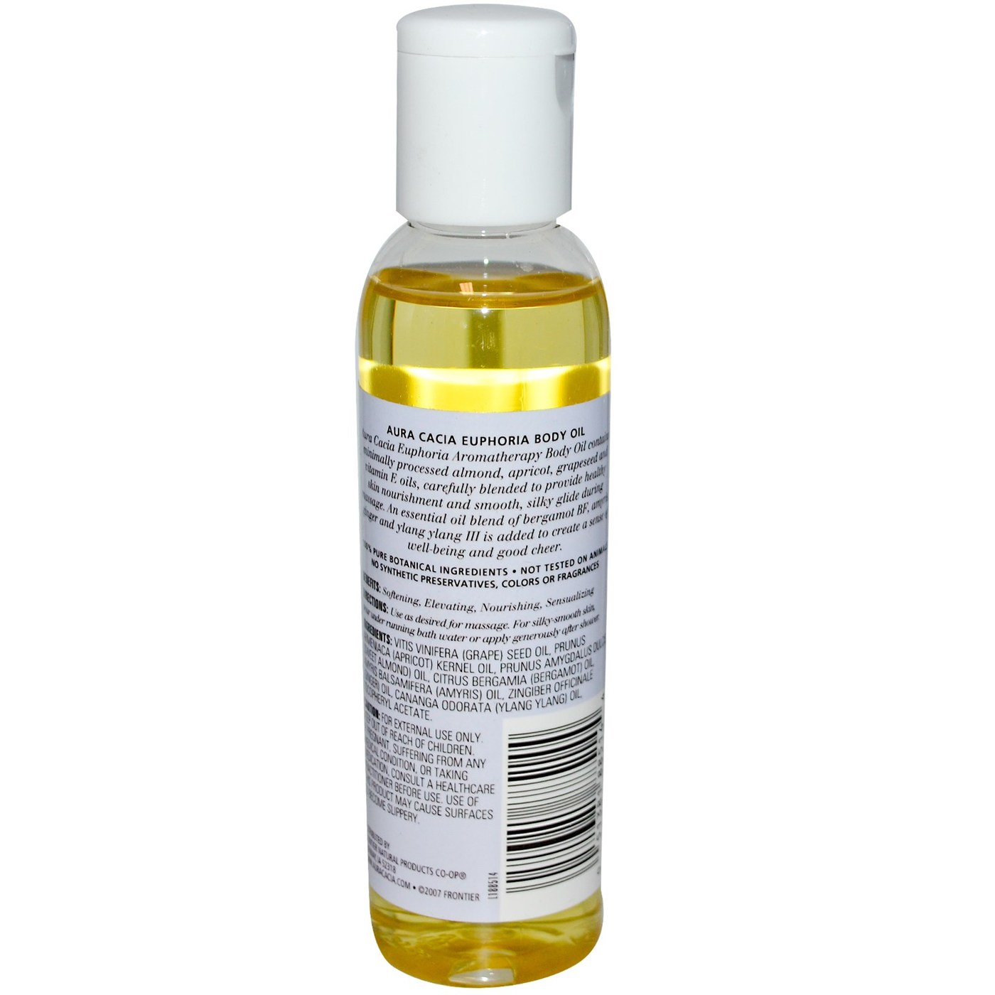 Aura Cacia Massag / banho de óleo Euphoria 4 onças - Imagem 2