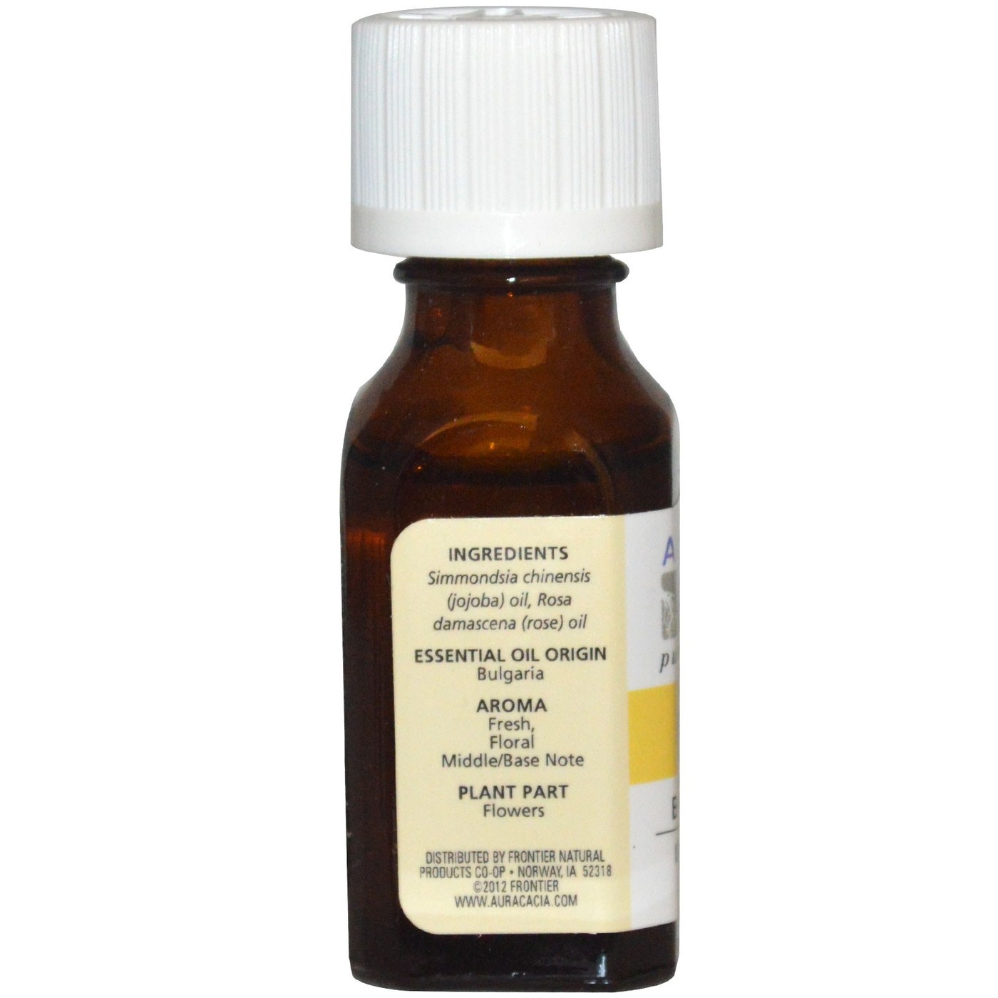 Aura Cacia Prec Ess Rose Otto Jojoba 0,5 onças - Imagem 2