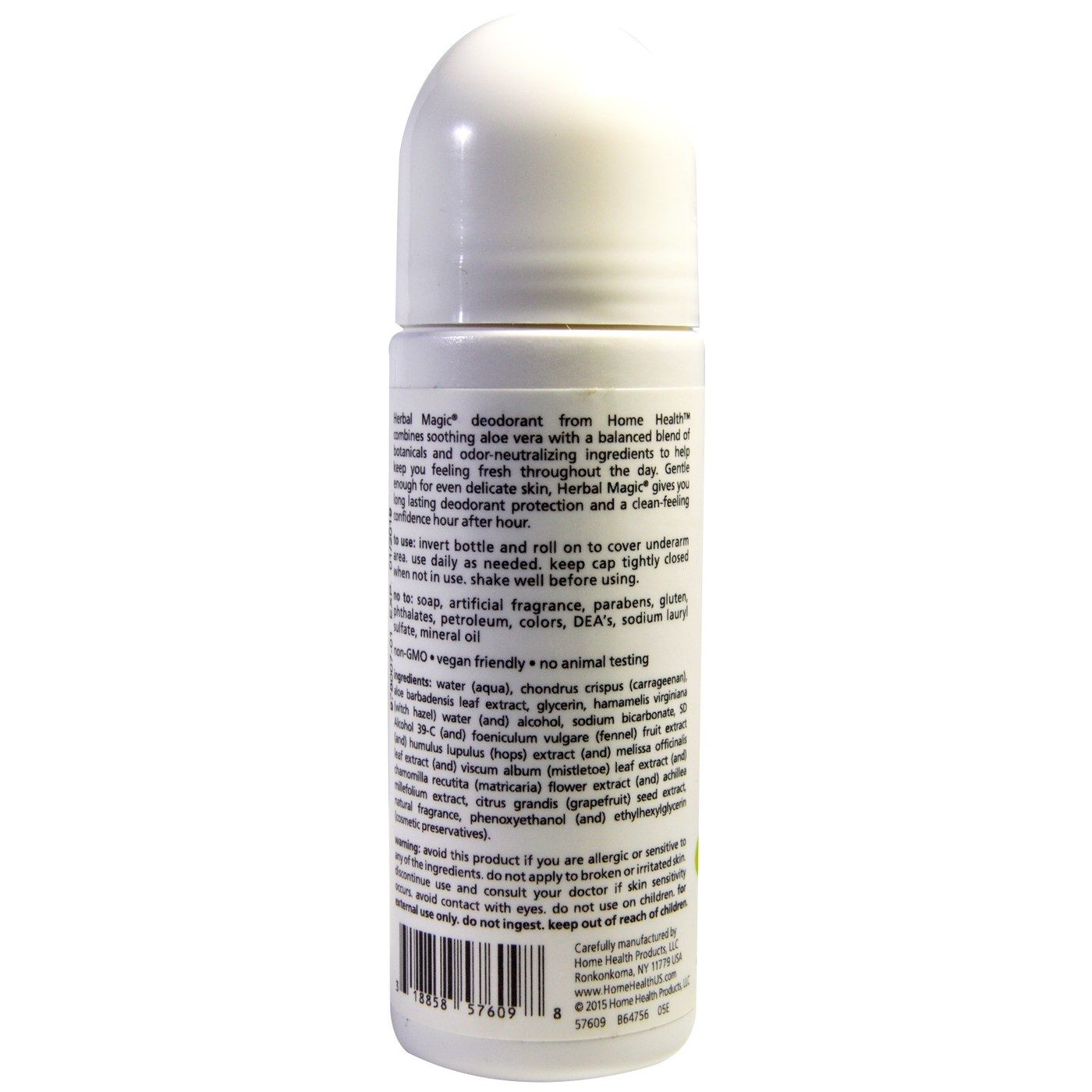 Home Health Products, Desodorante Herbal Magic - 88 ml - Imagem 2