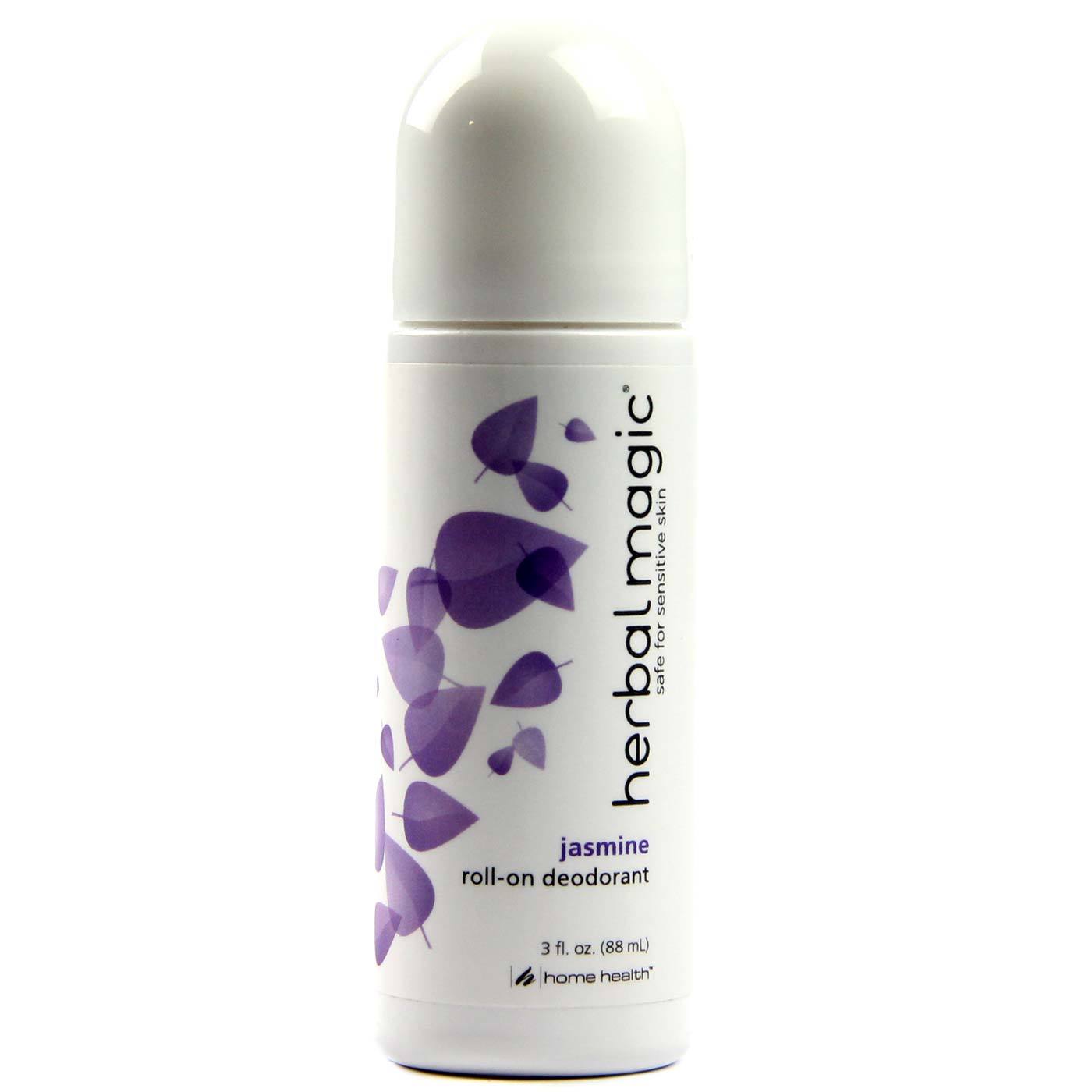 Home Health Products. Desodorante roll-on de Jasmim - Seguro para peles Sensíveis - 88mL