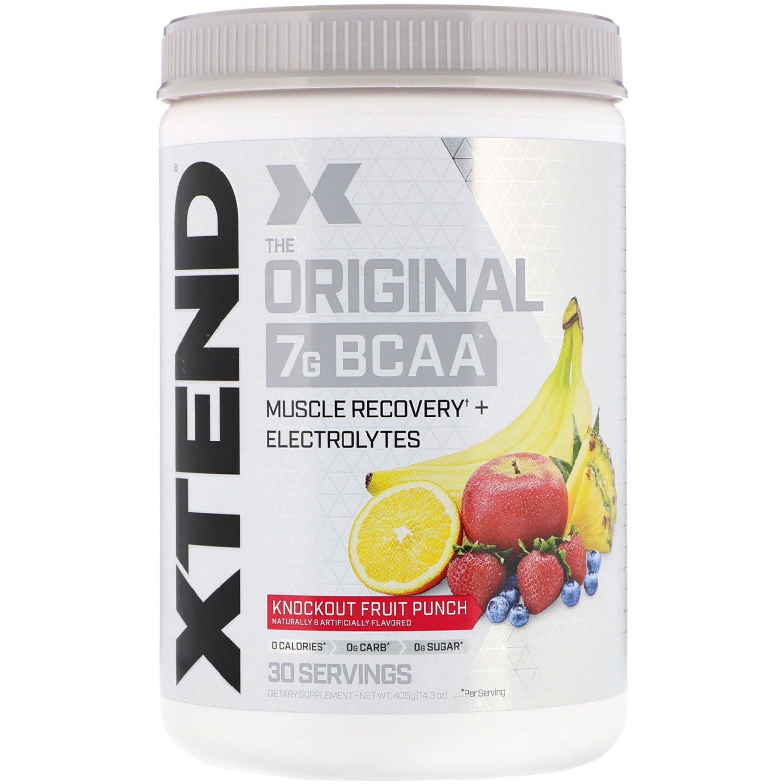 Scivation, Xtend, O Original 7G BCAA, Ponche Nocaute de Frutas, 405 kg (14,3 lb)